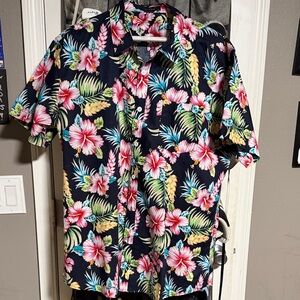 Floral Hawaiian Men's Shirt